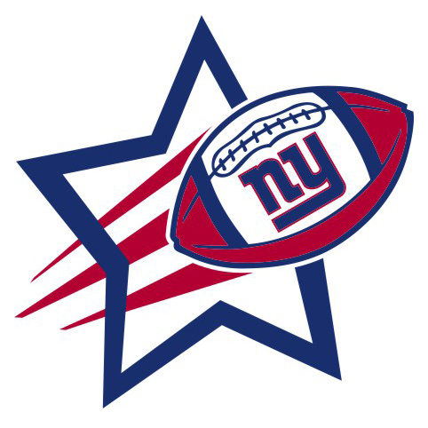 New York Giants Football Goal Star logo vinyl decal